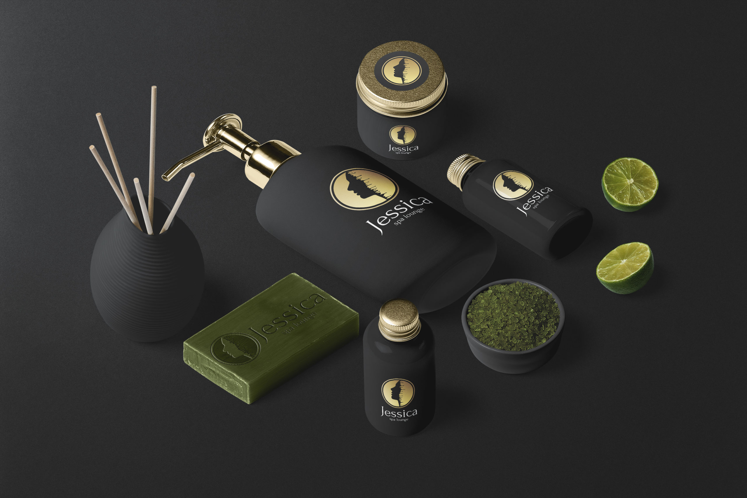 Elegant Jessica Spa Branding