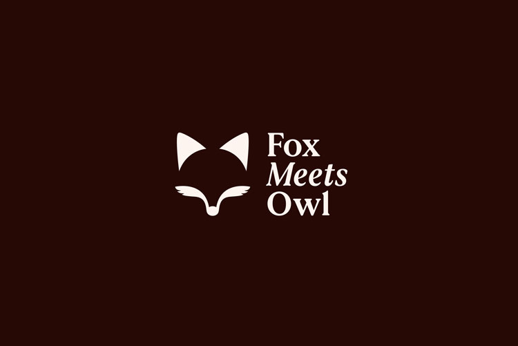 Fox Meets Owl brand identity by Supple