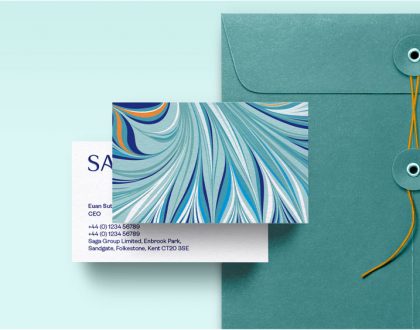 Design studio SomeOne rebrands Saga