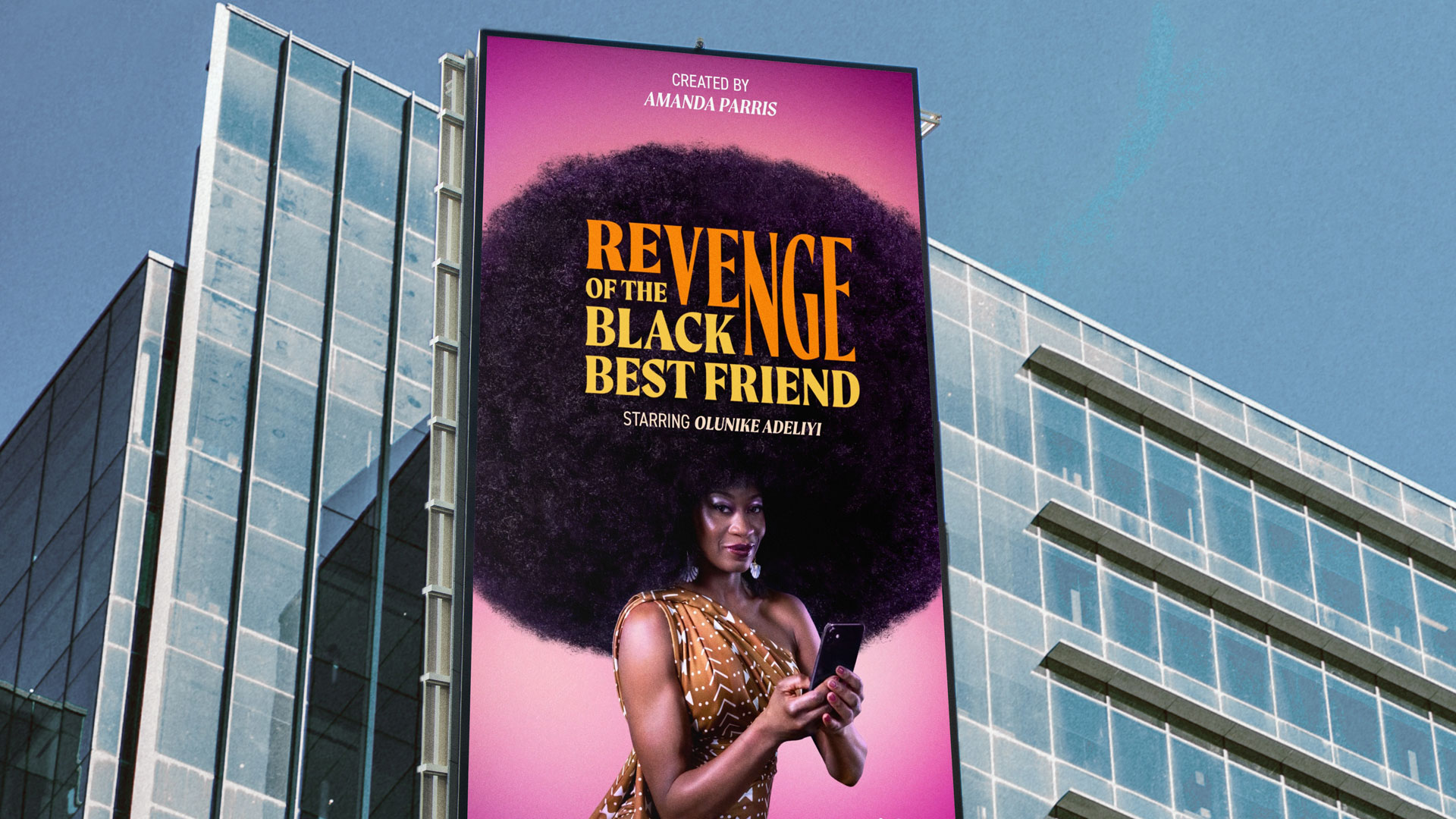 Six Cinquième crafts an adaptable logo for TV show Revenge of the Black Best Friend