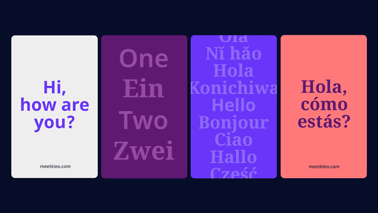 This language app’s branding hopes to “open up a world of possibilities”
