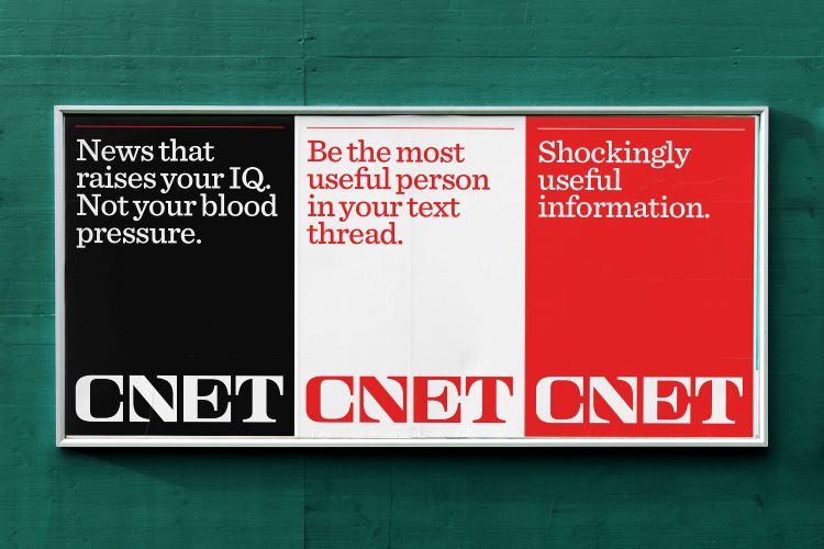 CNET’s rebrand takes inspiration from the world of 1950s and ’70s journalism
