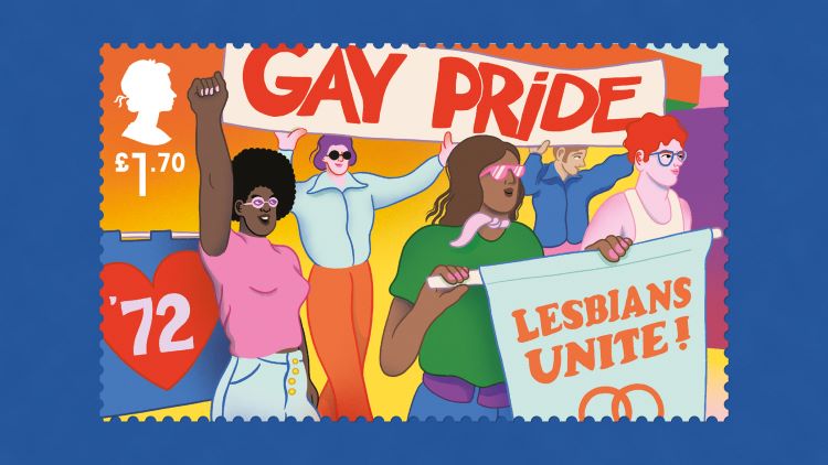 Royal Mail’s new stamp collection celebrates the 50th anniversary of UK Pride