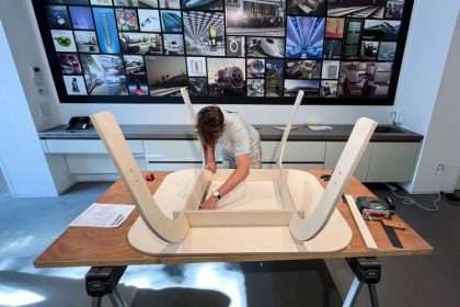 PriestmanGoode reveals circular design furniture project Knot Waste