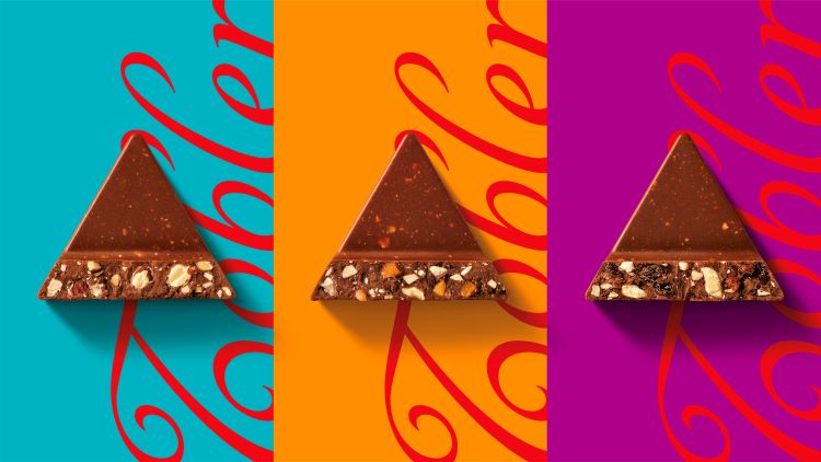 Toblerone’s colourful rebrand seeks to balance history with modern touches