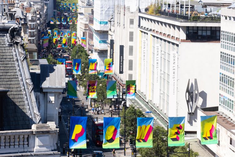 Morag Myerscough looks to inspire sustainability engagement on Oxford Street