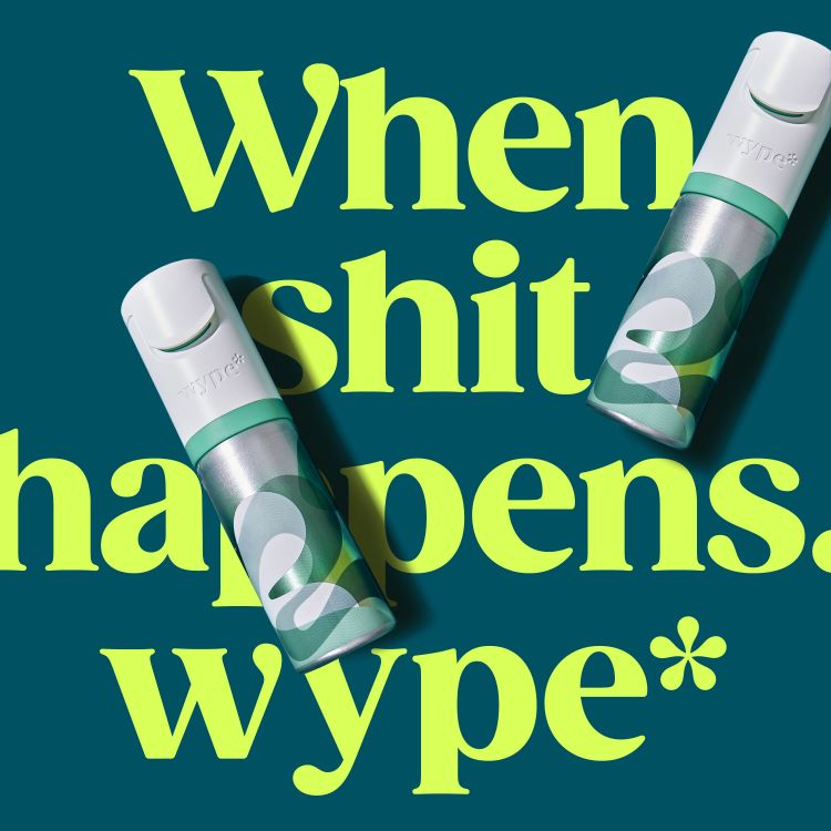 Personal hygiene brand Wype opts for “cheeky” new identity
