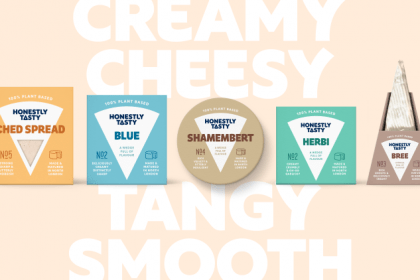 Plant-based cheese brand seeks to “change consumer behaviour” with new identity