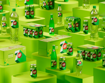 PepsiCo adds “zesty citrus” flavour to 7UP’s new visual identity