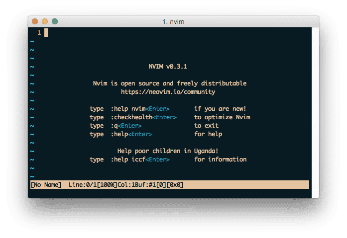 Getting started vim