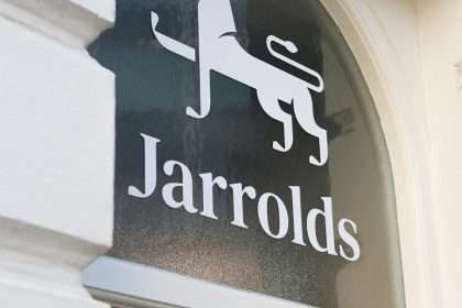 Jarrolds logo and identity by The Click