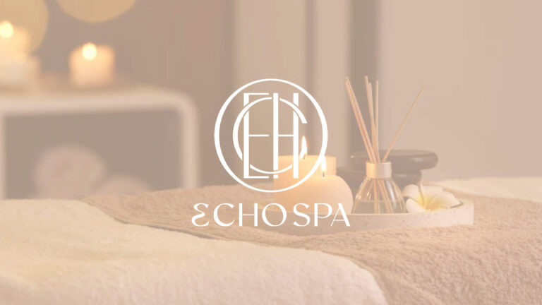 Brand identity design for Echo Spa