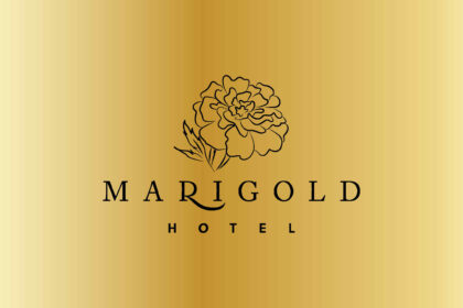 Brand identity design for Marigold Hotel