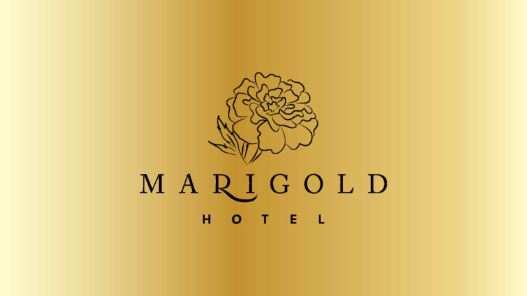Brand identity design for Marigold Hotel
