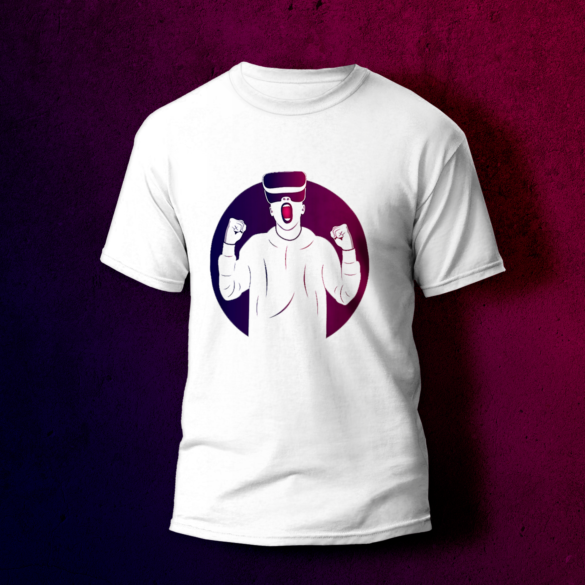 White t shirt mockup